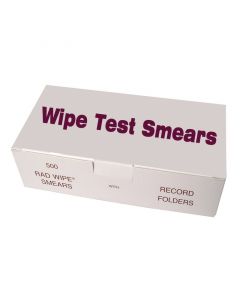 RPI Wipe Test Smears With Record Fold
