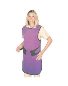 RPI Lead Apron, Versa-Adjustable, 24 Inches Wide, 32 Inches Long, Mauve