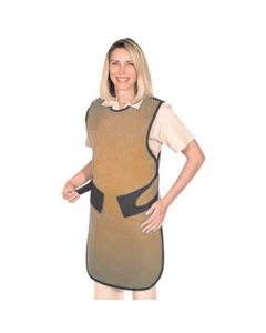 RPI Lead Apron, Versa-Adjustable, 24 Inches Wide, 32 Inches Long, Beige