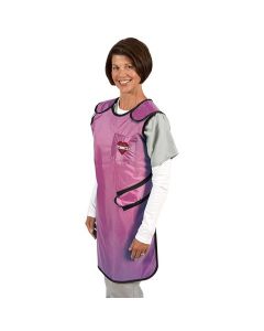 RPI Lead Apron, Adjust-A-Fit, 24 Inches Wide, 36 Inches Long, Mauve