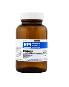 RPI Popop [1,4-Bis-2-(5-Phenyloxazolyl)-Benzene], Scintillation Grade, 25 Grams