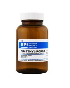 RPI Dimethyl-Popop [1,4,-Bis-2-(4-Methyl-5-Phenyloxazolyl) Benzene], Scintillation Grade, 5 Grams
