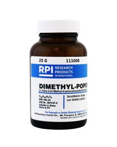 RPI Dimethyl-Popop [1,4-Bis-2-(4-Methyl-5-Phenyloxazolyl)-Benzene], Scintillation Grade, 25 Grams