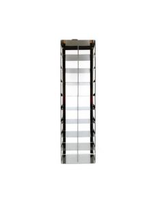 RPI Chest Freezer Rack For 2 Inch High Boxes, 9 Box Capacity, 19 1/4 H Inches