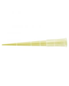 RPI Universalplus Pipet Tips, Yellow, Standard Rack, 20-200uL, Non-Sterile, 960 Per Case