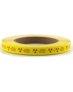 RPI Perforated Mark-It Tape, Caution