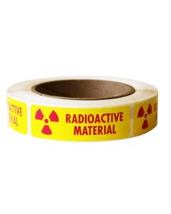 RPI Radioactive Material Tape, 3 X 1