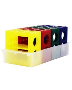 RPI Tube Cube Test Tube Support System, Standard Colors