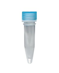 RPI Screw Cap Micro-Tubes, 0.5ml, Clear, Conical, 500 Per Case