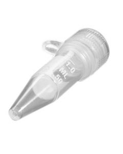 RPI Micrewtube Screw Capped Tube With Loop, Graduated, 1.5ml, Conical Bottom, 500 Per Case
