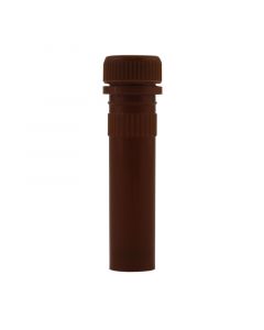 RPI Amber Micro-Centrifuge Tubes With Screw Caps, 2.0 mL, Free Standing Bottom, 500 Per Case