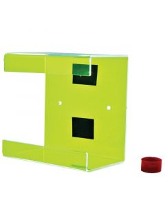 RPI Kimwipes Dispenser, Small, Fluorescent Green