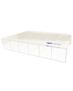RPI Acrylic Compartment Box, 6 Compar
