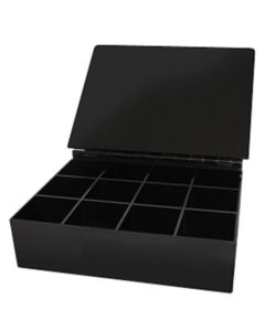 RPI Opaque Black Acrylic Storage Box