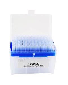 RPI Clean Low Retention Tips, 1000µl, Sterile, Racked, 960 Per Case