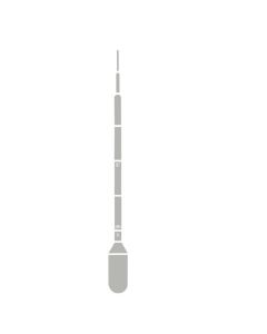 RPI Disposable Plastic Transfer Pipettes, Graduated Fine Tip, 3.9ml Capacity, 500 Per Package