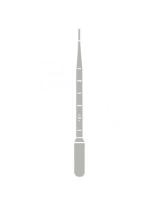 RPI Disposable Plastic Transfer Pipettes, Graduated 7 mL Large BuLb, 500 Per Package