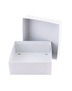RPI Cardboard Storage Box With Lid, Standard 2 Inch, 5 1/4 X 5 1/4 X 1 7/8 Inches