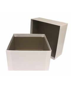 RPI Cardboard Storage Box With Lid, Standard 3 Inch, 5 1/4 X 5 1/4 X 2 7/8 Inches