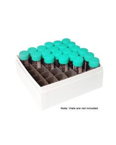 RPI Cardboard Storage Box Set With 36 Cell Partition, Holds 5ml Cryo Vial, 2 Inches High
