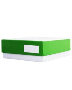 RPI Colored Micro-Tube Freezer Box, Green
