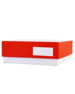 RPI Colored Micro-Tube Freezer Box, Orange