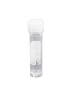 RPI Cryostore Vial With Lip Seal, Flat Top Screw Cap Pre-Attached, Sterile, 2.0ml Capacity, 500 Per Case