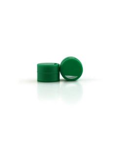 RPI Cap Inserts For Cryofreeze Tubes, Green, 500 Per Package