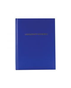 RPI Laboratory Notebook, Gridded Pages, Blue Cover, 200 Page Book