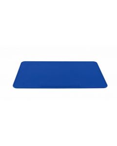 RPI Silicone Safety Lab Mat, Blue With White