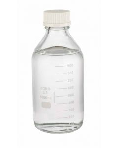 RPI Lab 45s Graduated Bottle, Glass