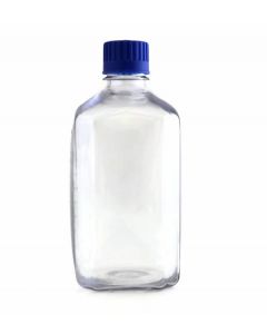 RPI Pet Media Square Bottles, Sterile