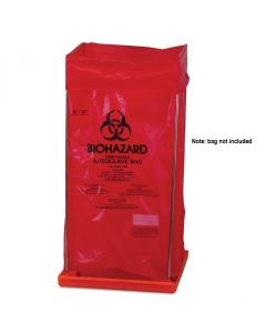 RPI Benchtop Biohazard Bag Holder, Large