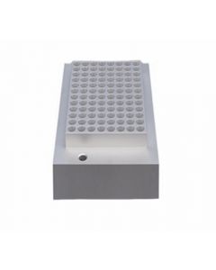 RPI Single Heating Block, Holds 96 Well Pcr Plate, 3 1/2 X 3 X 2 Inches High