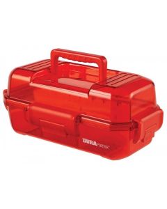 RPI Duraporter Laboratory Transport Box, 15 X 7 3/4 X 6 1/4 Inches High, Red With Red Handles