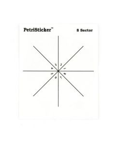 RPI Petristickers, 8 Section Pie, 3 I