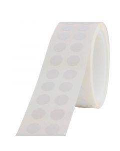 RPI Tough-Spots, 3/8 Inch Diameter For 0.5-2.0ml Tubes, White, 1,000 Per Package