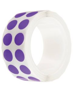 RPI Tough-Spots, 1/2 Inch Diameter For 1.5-2.0ml Tubes, Lavender, 1000 Per Package