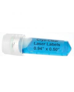 RPI Cryo Clear Laser Labels For 0.5 mL Tubes, 2380 Per Package