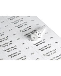 RPI Cryo-Babies Labels/Tough-Spot Set For Laser Printers, Fits 1.5ml Tubes, 1360 Sets Per Package