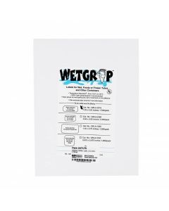 RPI Wetgrip Micro-Tube Laser Printer Labels, Fits 1.5ml Tubes, 1.28 X 0.5 Inches, 1700 Per Package