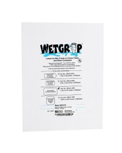 RPI Wetgrip Micro-Tube Laser Printer Labels, Fits 1.5 -2.0ml Tubes, 1.50 X 0.75 Inches, 1200 Per Package