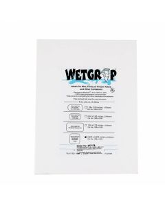 RPI Wetgrip Microscope Slide Laser Printer Labels, Slides 0.875 X 0.875 Inches, 2400 Per Package