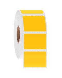RPI Nitrotag Cryogenic Barcode Labels, 1.25 X 0.875 Inch Labels, 1 Inch Core Roll, Yellow, 1000 Labels Per Roll
