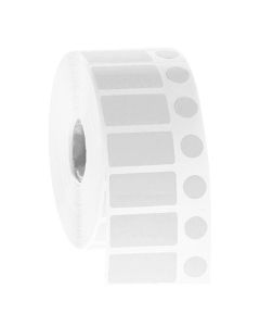 RPI Nitrotag Cryocombo Barcode Labels, 1 Inch Core, White, 2000 Labels Per Roll