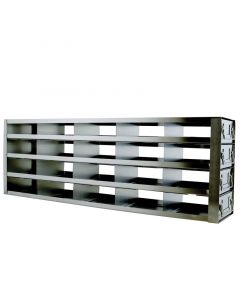 RPI Slide-Out Freezer Rack For 2"H Boxes, 20 Box Capacity, 5x4 Array, 26 3/4 X 9 7/16 X 5 1/2 Inches