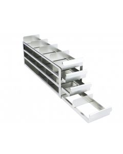 RPI Slide-Out Freezer Rack For Plastic Hinged Boxes