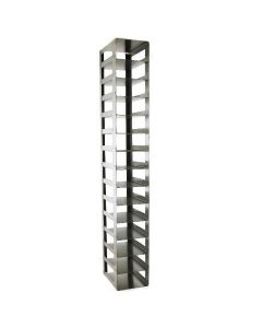 RPI Chest Freezer Rack For 96-Deep Well Plates, Rack Dimensions (Inches) 3 5/8 X 5 1/2 X 25 1/2