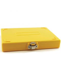 RPI Microscope Slide Box, 100 Slide Capacity, Yellow