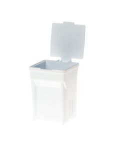 RPI Easy Dip Staining Jar, White, 6 Per Package